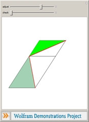 "Length of Line Illusion" from the Wolfram Demonstrations Project